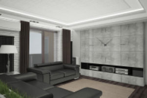 Квартира в подмосковье. Зал.