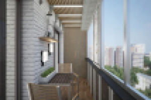 Квартира в подмосковье. Балкон.