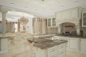 Загородный дом. Кухня.