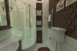 Проект частного отеля. г. Анапа. Санузел.