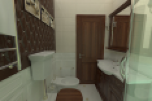 Проект частного отеля. г. Анапа. Санузел.