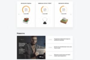 Верстка одностраничного сайта