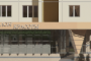 Входная группа салона красоты. Москва