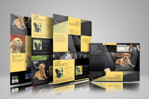 Дизайн лэндинга продающего Dog Seat Cover