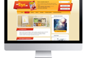 Дизайн для сайта журнала 1001Toys