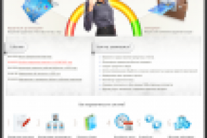 Макет сайта для компании BIGPARTNER