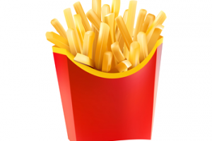 Иконка картофель фри для сайта