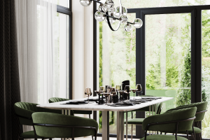 Кухня-гостиная в современном стиле