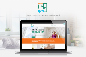 Дизайн сайта для компании "Eco-Windows"