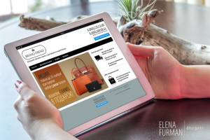 Баннер для интернет - магазина сумок BREND-TREND