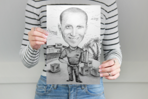 Шарж. Логист