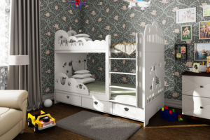 Дизайн кровати для детей.