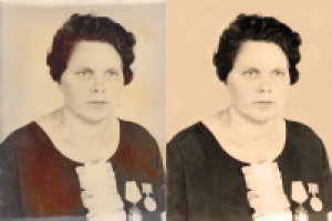 Восстановление старой фотографии