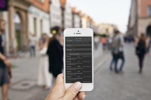 Дизайн мобильного приложения RPCM (dark mode)