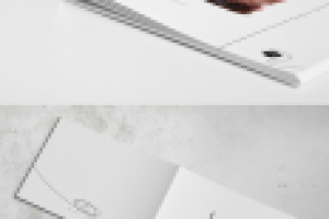 Фирменный стиль к выставке "Без слов"