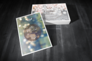 Новогодняя открытка (Sense кафе)