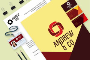 айдентика для компании ANDREW&CO