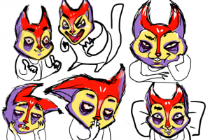 Разработка эмоций для персонажа