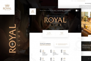 Сайт ресторана Royal Club
