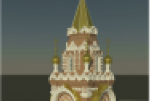 Визуализация часовни Россия.