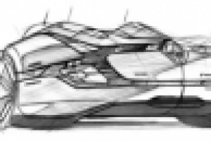 Скетч. Маркер, бумага