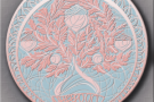 Эскиз тканого узора. Adobe PS, планшет