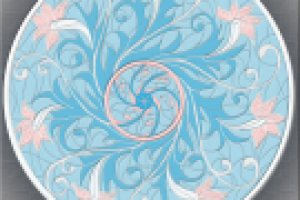 Эскиз тканого узора. Adobe PS, планшет