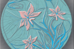 Эскиз тканого узора. Adobe PS, планшет