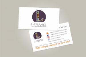 Визитная карточка. "L-Enamel". Ювелирные украшения ручной работы