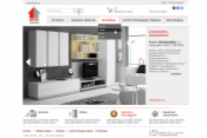 Мебельный интернет-магазин (главная страница)