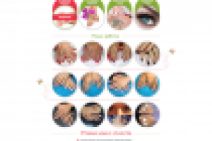 Маникюрные услуги  , лэндинг