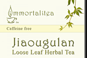 Дизайн этикетки для чая Jiaogulan Immortalitea