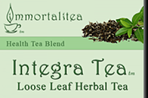 Дизайн этикетки для чая Integra Immortalitea