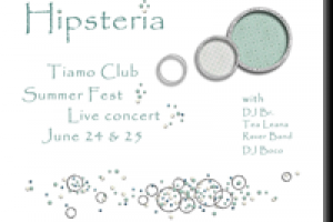 Рекламный флаер клуба Hipsteria