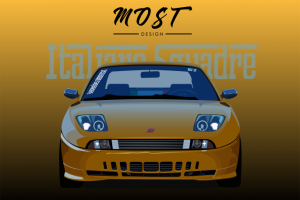 Vector illustration Fiat