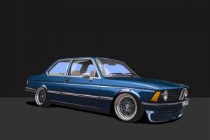 Vector illustration BMW e-21
