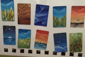 Роспись по магнитам