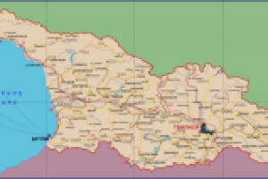 Карта Грузии
