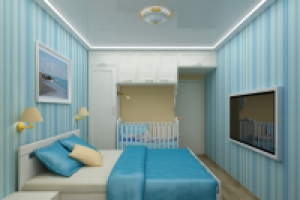 Визуализация спальни 2