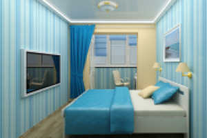 Визуализация спальни 1