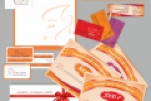 Фирменный стиль парикмахерского салона "Хамелеон"