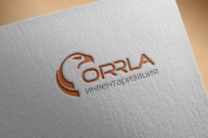 Логотип компании по инвентаризации и аудиту "ORRLA"