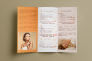 Лифлет салона красоты "Хамелеон"