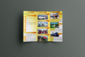 Лифлет компании "AnyWay Logistics"