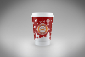 Стаканчик сети торговых точек кофе с собой "CoffeeCup"