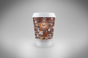 Стаканчик сети торговых точек кофе с собой "CoffeeCup"