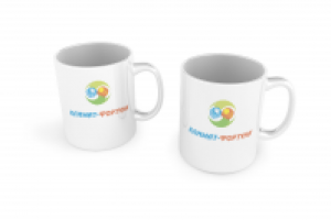 Кружки фирмы по продаже климатической техники "Климат-Фортуна"