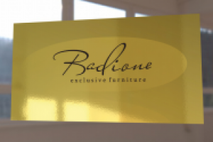 Визитка компании по про-ву эксклюзивной мебели для ванных комнат