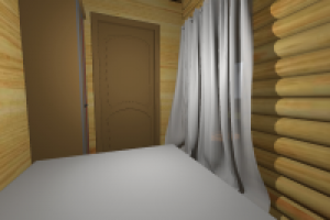 баня 6х6 спальня 2