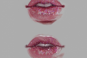 Иллюстрация «Lips barbie»